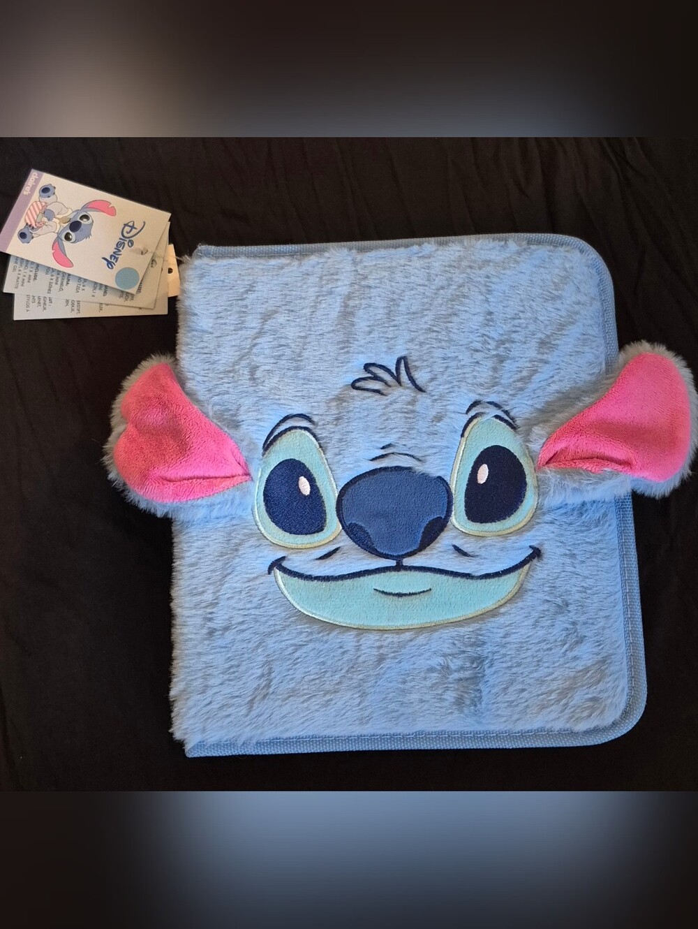 Disney Stitch Deluxe Plush Pencil Case with Stationery Set – New with Tags